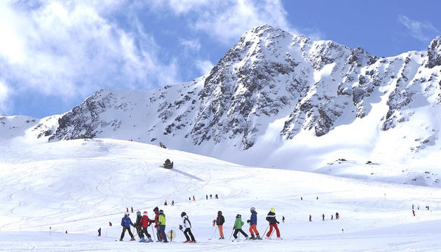Ordino Arcalis amb neu