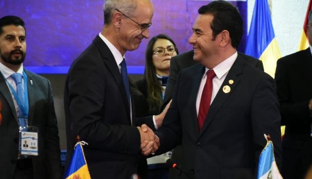 President Guatemala i Toni Marti