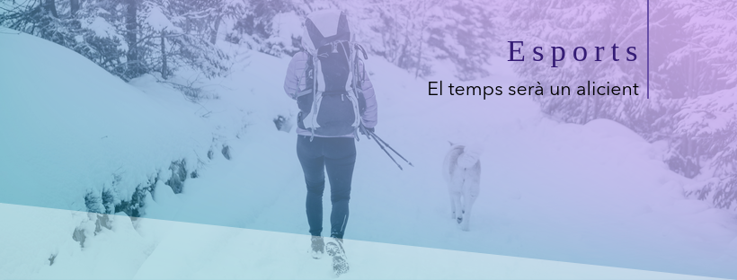 Deportes de invierno senderismo