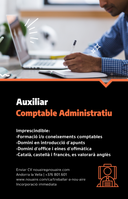 Cerquem Auxiliar Comptable Administratiu