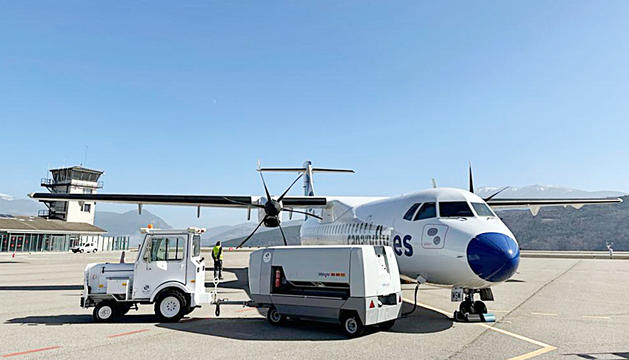 Avio ATR72 - Aeropuerto Andorra-La_SEU