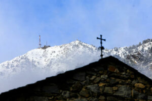 El pic de Carroi teleferic Andorra la Vella