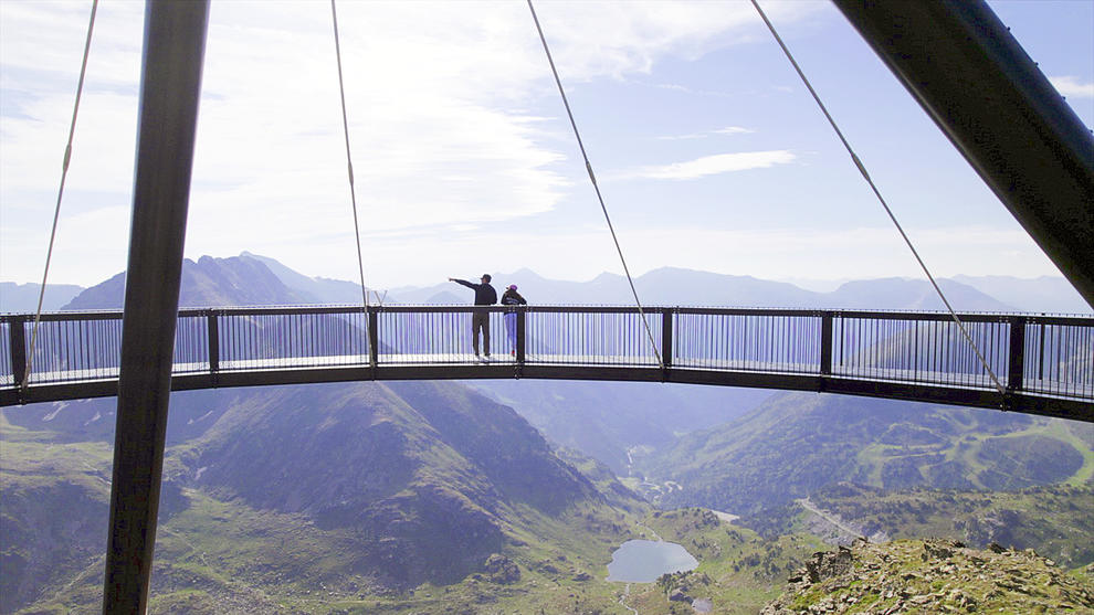 El mirador solar d'Arcalís ja llueix a Tristaina GRANDVALIRA