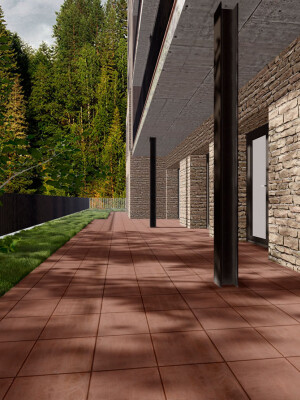 Terraza planta baja pedral